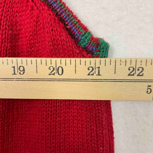 Vintage Heirloom Collectibles Scottie Dog Christmas Vest Womens Size 1X - Picture 6 of 8